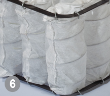 ojačane žepkaste vzmeti